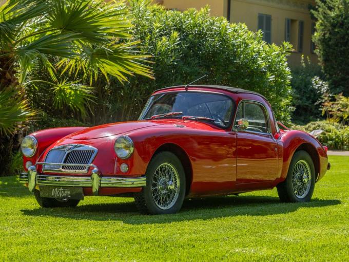 MG A 1500 Coupé toit ouvrant de 1959