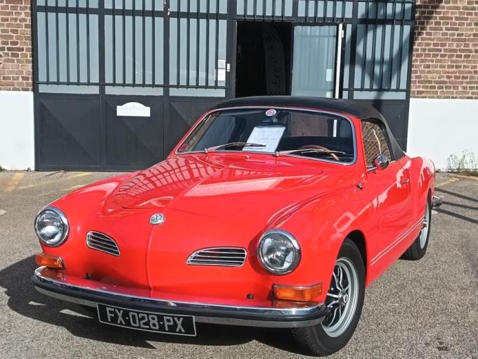 Volkswagen Karmann Ghia cabriolet 1600 cm3  Française d'origine  de 1973