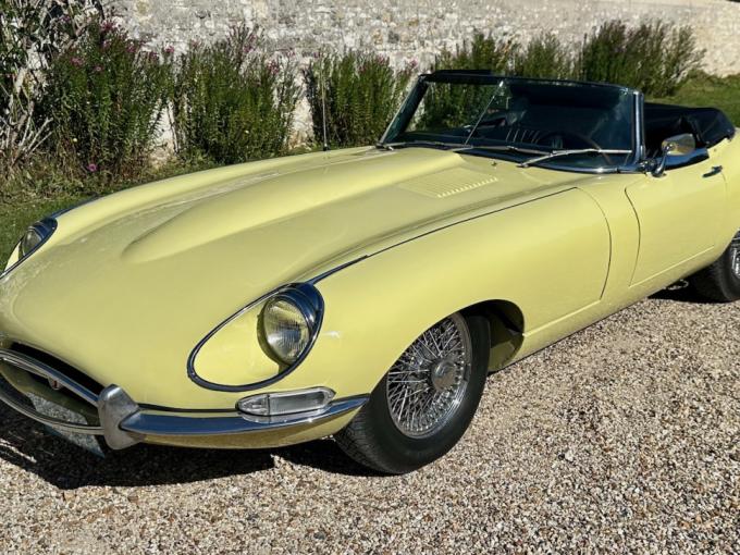 Jaguar Type E 4.2 cabriolet de 1968