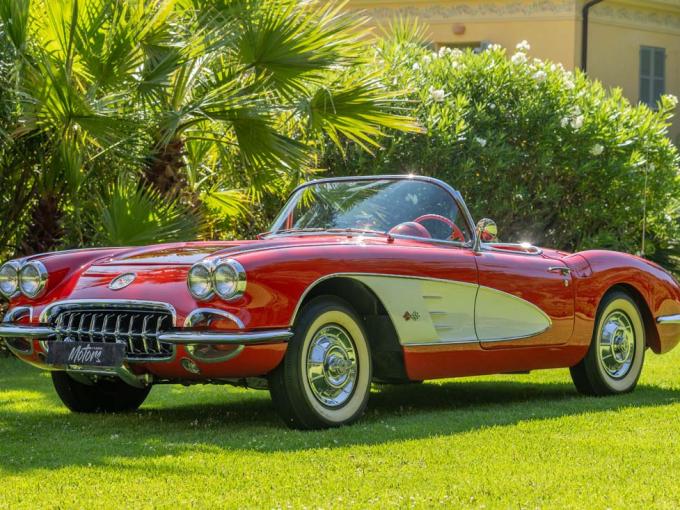 Chevrolet Corvette C1 V8 283ci BVM 'dual quad' de 1958