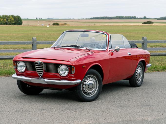 Alfa Roméo Giulia GT C Cabriolet de 1962