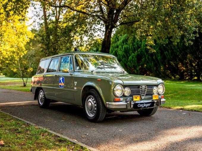 Alfa Roméo Giulia Super 1600 Promiscua “Carrozzeria Giorgetti” de 1972