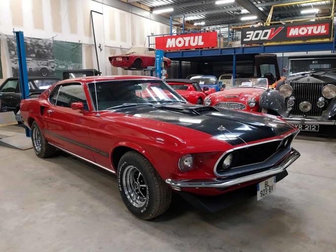 Ford Mustang Mustang Fastback Mach 1 1969 V8 351ci de 1969