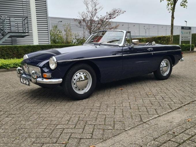MG B cabriolet de 1963