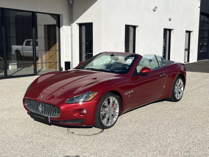 Maserati Granturismo cabriolet 4.7L V8 460 CH BVA de 2013