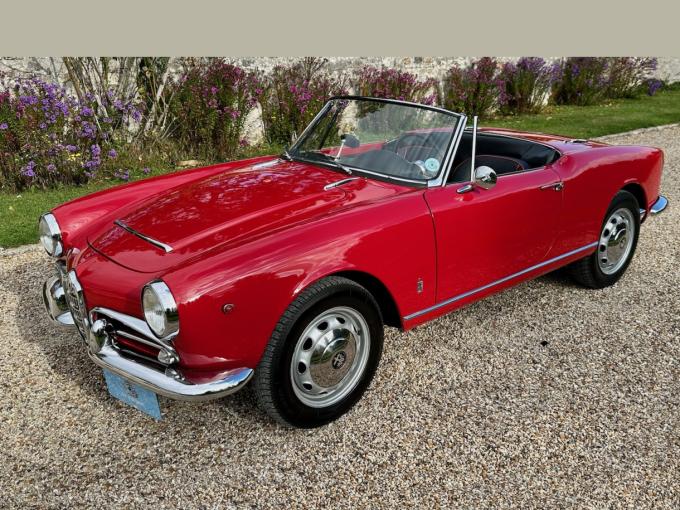 Alfa Roméo Giulia Spider 1600 de 1964