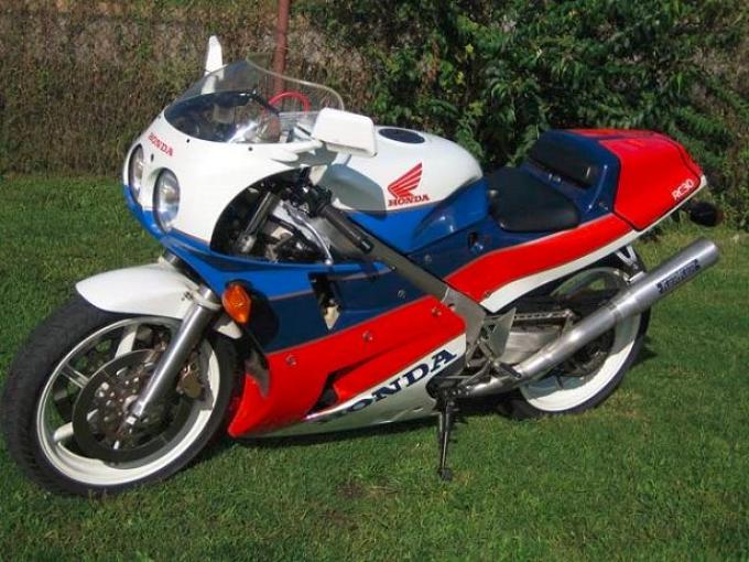 Moto Honda VFR750R de 1990
