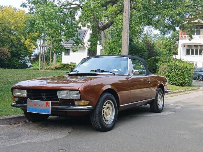 Peugeot 504 cabriolet v6 (prv) pininfarina de 1977