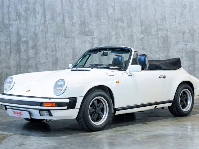 Porsche 911 Carrera 3.2 Cabriolet de 1986
