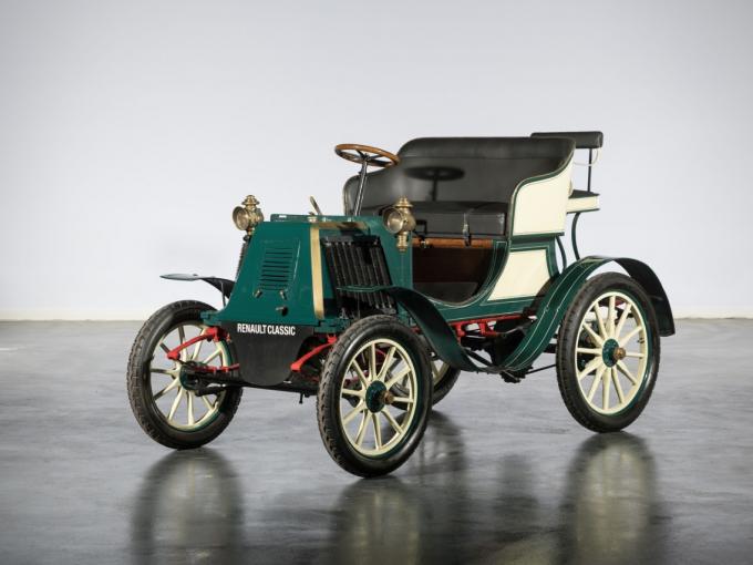 Renault  Type D voiturette deux/trois places de 1901