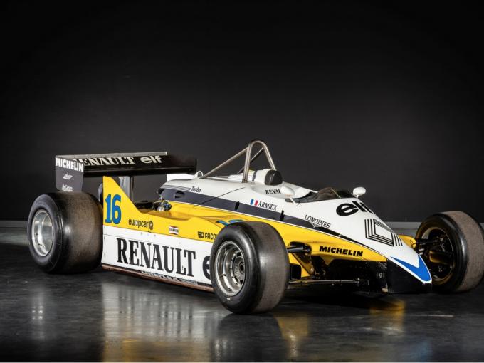 Proto/compétition Monoplace Renault RE 30-B9 Formule 1 de 1982