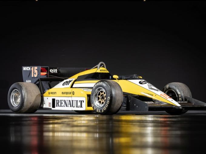 Proto/compétition Monoplace Renault RE 50-01 Formule 1 de 1984