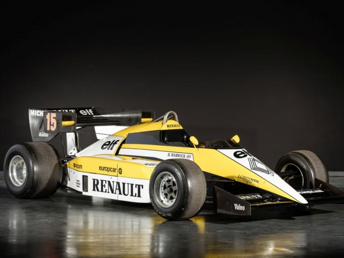 Proto/compétition Monoplace Renault RE 50-09 Formule 1 de 1984