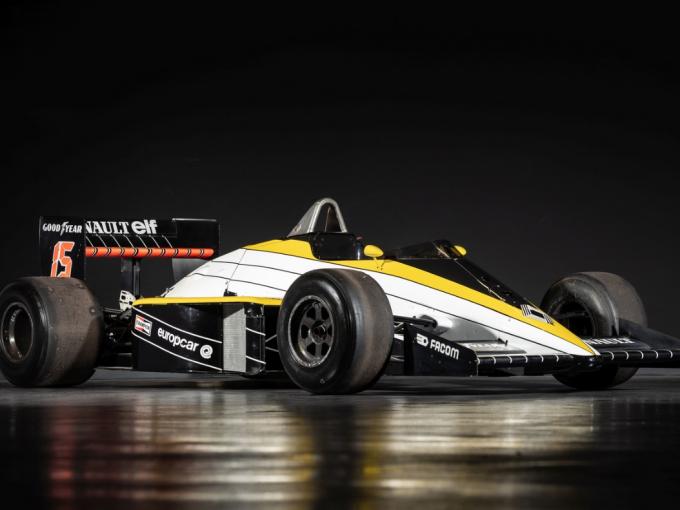 Proto/compétition Monoplace Renault RE 60-05 Formule 1 de 1985