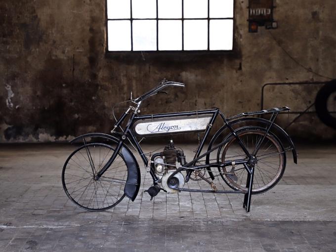 Moto  Alcyon 2 HP Légère de 1914