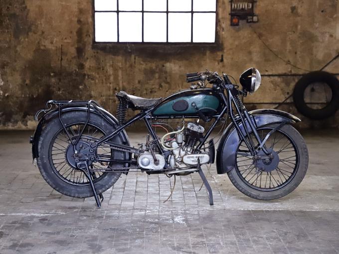 Moto  René Gillet 350 Type H de 1930