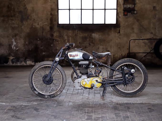 Moto Bianchi 250 Stelvio de 1948