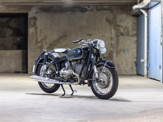 Moto BMW R69		 de 1960