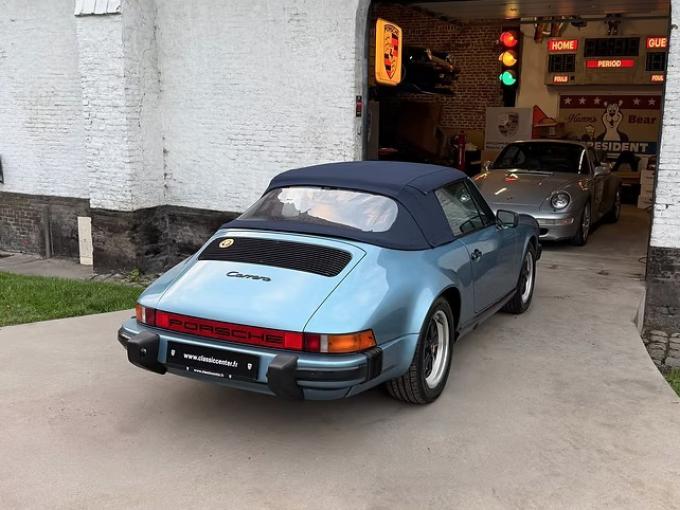 Porsche 911 Carrera 3.2 cabriolet de 1986