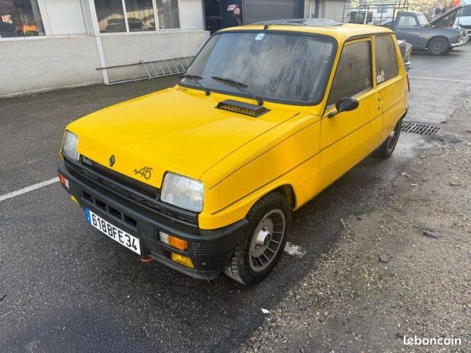 Renault 5 Alpine Turbo de 1982