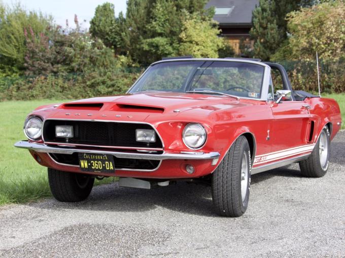 Shelby GT 500 Cabriolet de 1968