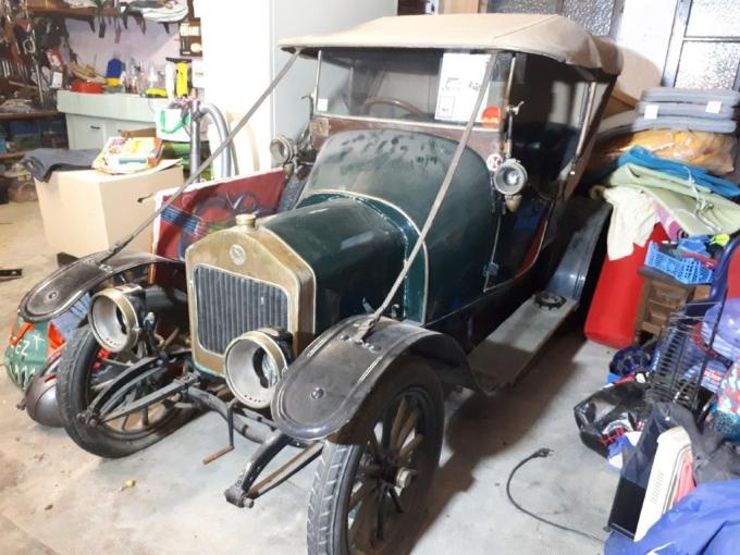 Alcyon  8cv voiture du medecin de 1909