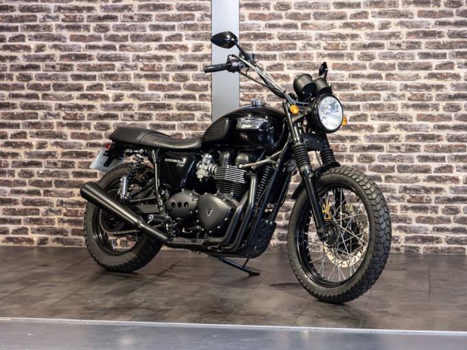 Moto Triumph Bonneville T100 ex-Johnny Hallyday de 2012