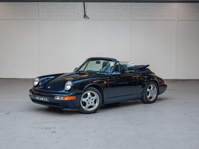 Porsche 964 Carrera 2 cabriolet *Triple Bleu / Phase 2 / Histo de 1992