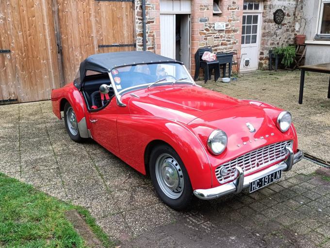 Triumph TR3 A de 1960