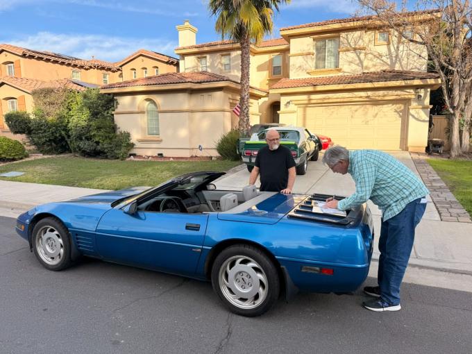 Chevrolet Corvette cabrio LT1 de 1992