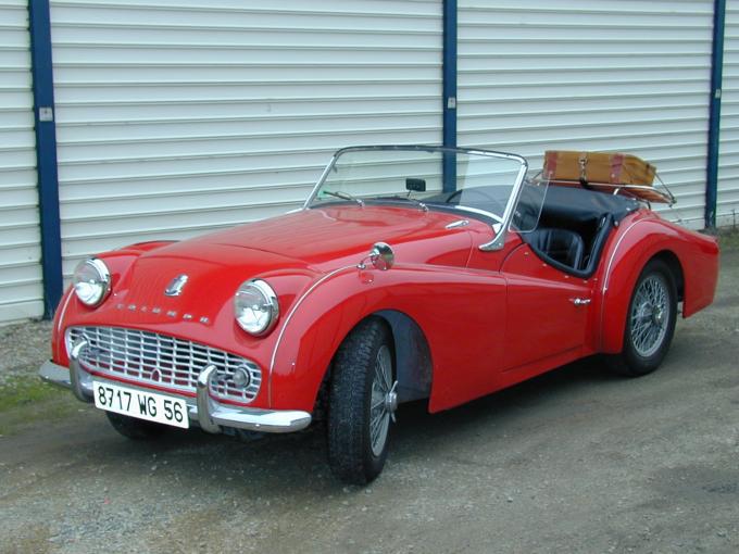 Triumph TR3 A de 1960