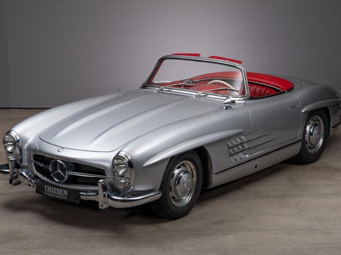 Mercedes-Benz SL 300SL Moteur en alliage et freins à disque de 1963