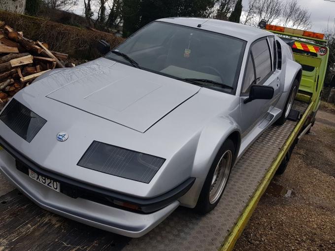 Alpine A 310 groupe 4 moteur PRV de 1983