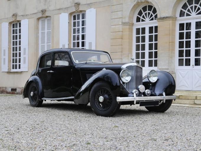 Bentley 4 1/4 Litres Sports Saloon Vanvooren de 1938
