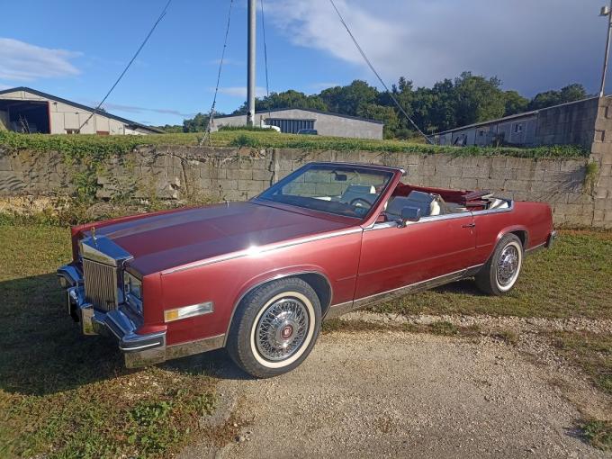 Cadillac Eldorado biarritz cabriolet 1985 de 1985
