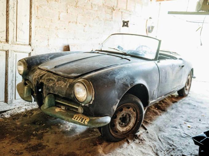 Alfa Roméo Giulietta Spider  de 1956