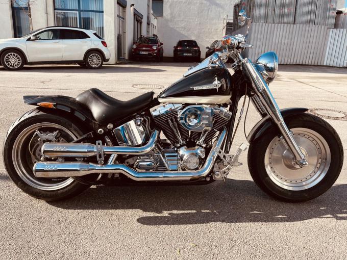 Moto Harley Davidson Fat Bob Custom de 2001