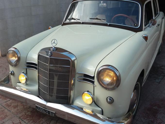 Mercedes-Benz Ponton 190D de 1959