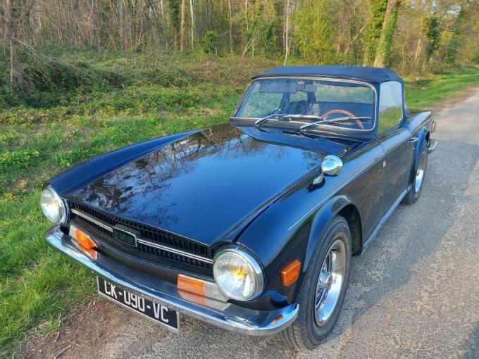 Triumph TR6 PI, moteur 2,5L,Boite 4 et Overdrive  de 1970