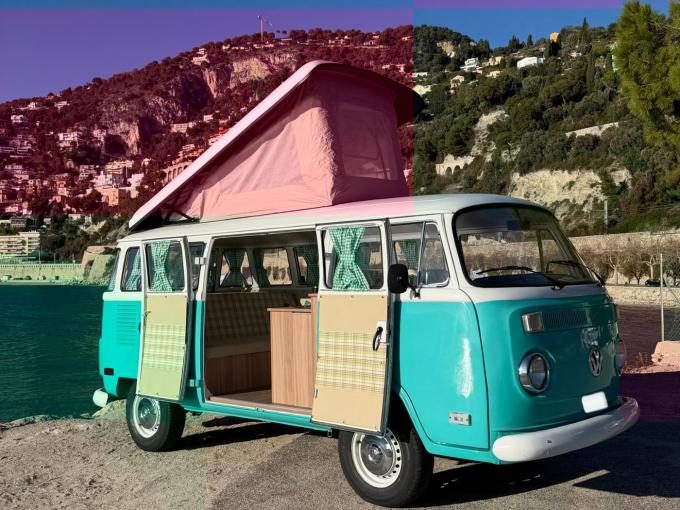 Volkswagen Combi Camper Br&eacute;sil de 1990