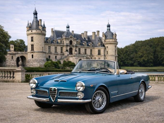 Alfa Roméo 2000 Spider Touring  de 1961