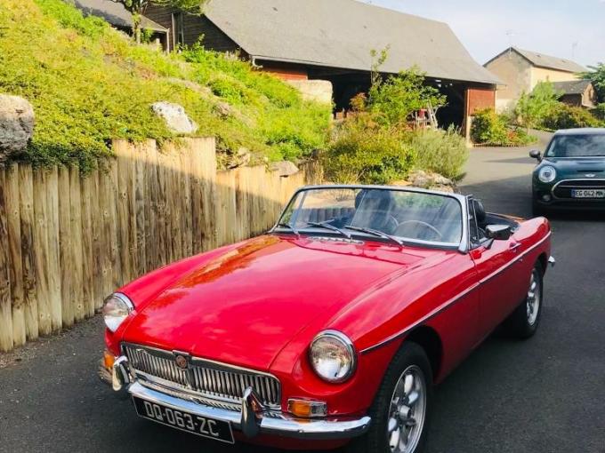 MG B cabriolet de 1976