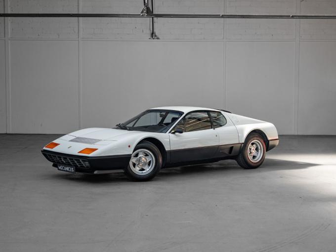 Ferrari BB 512 Carburateurs Bianco Polo Park *Matching numbers /  de 1980
