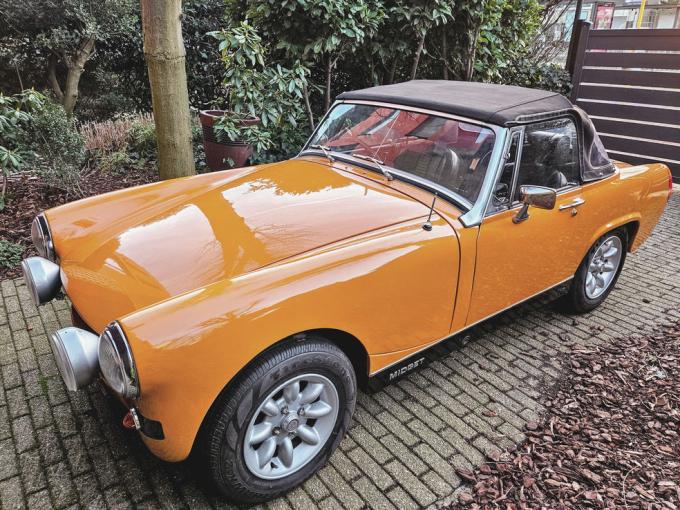 MG Midget 1500 de 1976