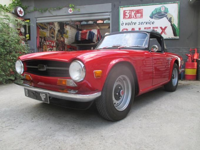 Triumph TR6 PI injection 150 ch de 1970