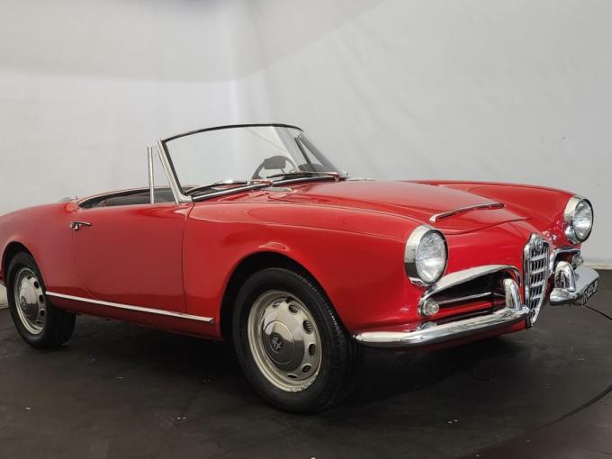 Alfa Roméo Giulia Spider 1600 de 1963
