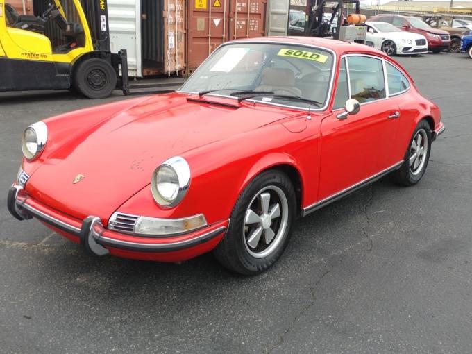 Porsche 911 E Sportomatic  a restaurer  de 1970