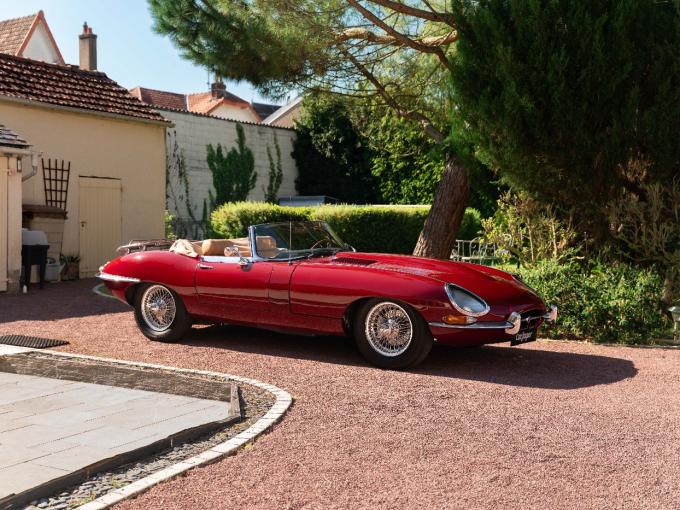 Jaguar Type E S&eacute;rie 1.5 4.2L Roadster de 1968