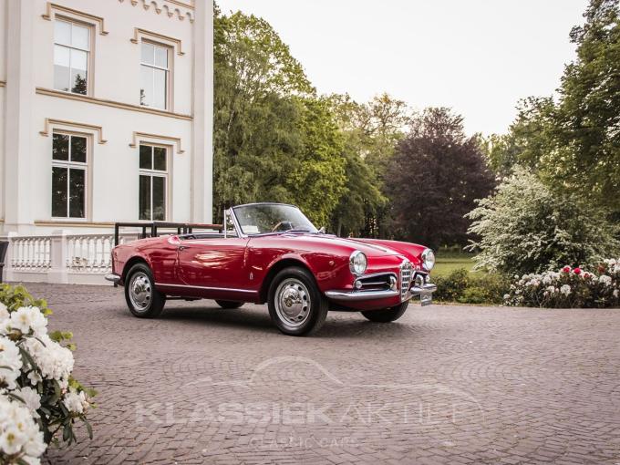 Alfa Roméo Giulietta Spider  de 1962