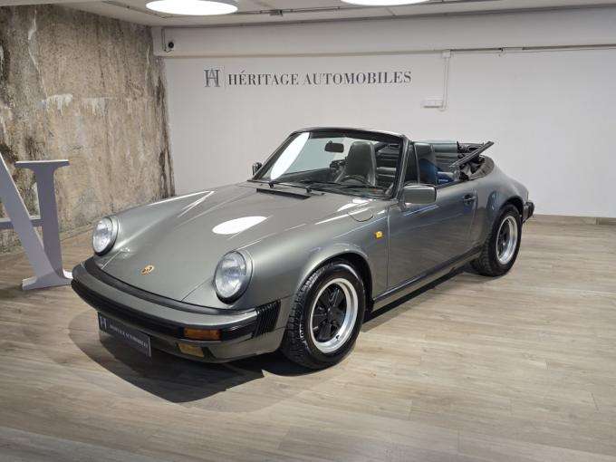 Porsche 911 Carrera 3.2 Cabriolet G50 de 1987